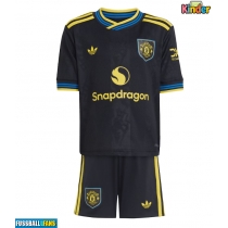 Manchester United Casemiro #18 3rd trikot Kinder 2025-26 Kurzarm (+ Kurze Hosen)